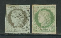 COLONIES Fses. N° 14 & 17 Obl. - Ceres