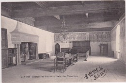 SUISSE,HELVETIA,SWISS,SCHWEIZ,SVIZZERA,SWITZERLAND ,VAUD,chateau Chillon ,veytaux,Montreux,vue Interieure,chevalier,191 - Montreux