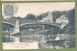 CPA Dos Simple - VAL DE MARNE - LE PONT DE CHENNEVIERES - PARC ET CHATEAU DE L´ETAPE - Animation, Cannotage - Trianon - Other & Unclassified