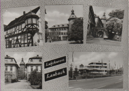 Laubach - S/w Mehrbildkarte 2 - Laubach
