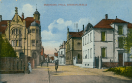 DE EDENKOBEN / Pfalz, Bahnhofstrasse / CARTE COULEUR - Edenkoben