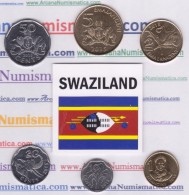 SWAZILAND  Set / Tira  6 Monedas/Coins  2.015  2015     SC/UNCirculated     T-DL-11.751 - Swasiland