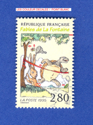 *  1995   N° 2963   LE LIÈVRE ET LA TORTUE   OBLITÉRÉ - Gebruikt