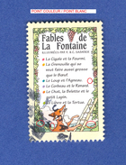 *  1995    Pas DE N°    FABLES DE LA FONTAINE   OBLITÉRÉ - Oblitérés