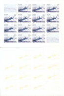 2005 Russia Stamps Centenary Of Russian Submarine Force Full Sheet Trial Colour Proof C - Feuilles Complètes