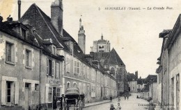 89 SEIGNELAY La Grande Rue  Animée - Seignelay