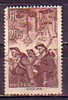 FRANCE - 1938 - Mineurs - 1v Obl. - Usados