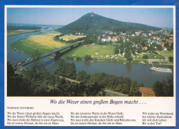 Deutschland; Porta Westfalica; Panorama Mit Weser - Porta Westfalica
