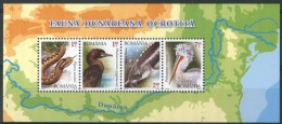 ROMANIA 2010** - Fauna Protetta Del Danubio - Block MNH Come Da Scansione - Neufs