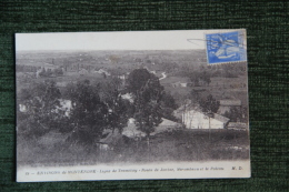 Environs De MONTENDRE, Ligne De Tramway, Route De Jonzac, Mirambeau Et Le Poteau - Montendre