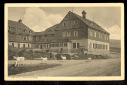 Neues Haus, Oberwiesenthal / Postcard Circulated, 2 Scans - Oberwiesenthal