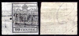 L.V.0002c - 1850 - Sassone N. 2 (o) Used - Interspazio Di Gruppo - Privo Di Difetti Occulti - - Lombardo-Vénétie