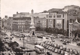 Portugal - Lisboa - Praça Dos Restauradores - Cinéma - Automobiles Autobus - Lisboa