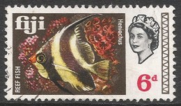 Fiji. 1968 QEII. 6d Used. SG 376 - Fiji (...-1970)