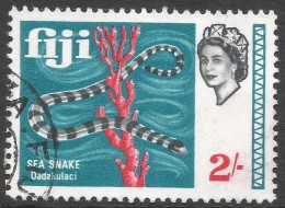 Fiji. 1968 QEII. 2/- Used. SG 381 - Fiji (...-1970)