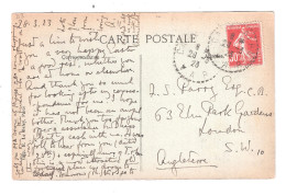 CPA 83 Saint-Tropez Quartier Des Pecheurs Used Postcard 1923 - Saint-Tropez