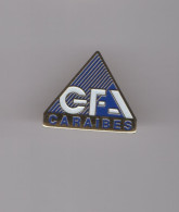 Pin's Assurance Groupe Generali / GFA Caraibes (logo Doré) - Banks