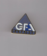 Pin's Assurance Groupe Generali / GFA Caraibes (logo Doré) - Banken