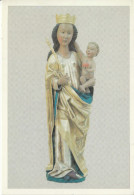Statue Of Virgin Mary Stenjevec XV Century Old Postcard Not Travelled D160620 - Tableaux, Vitraux Et Statues