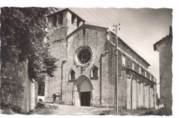 CPSM Montpezat De Quercy  Eglise Collégiale - Montpezat De Quercy