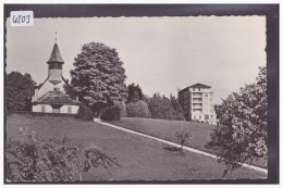 DISTRICT DE LAUSANNE /// EPALINGES CROISETTES - L´EGLISE ET CLINIQUE SYLVANA - TB - Épalinges