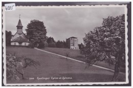 DISTRICT DE LAUSANNE /// EPALINGES CROISETTES - L´EGLISE ET CLINIQUE SYLVANA - TB - Épalinges