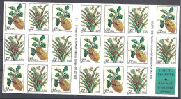 1997 ETATS UNIS Carnet C2582 **  Peinture Botanique, Insecte - 1981-...