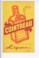 Buvard Liqueur COINTREAU Angers France Digestif Jean Adrien Mercier - Liqueur & Bière