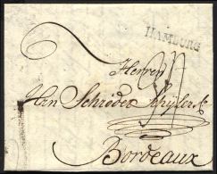 HAMBURG VORPHILA 1784, HAMBURG, L1 Auf Brief Nach Bordeaux, Pracht - Altri & Non Classificati