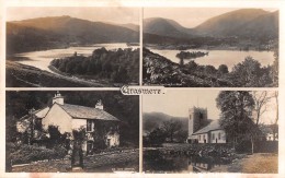 05794 "U. K. - ENGLAND - CUMBERLAND - LAKE DISTRICT - GRASMERE" CART. ILLUSTR. ORIG., NON SPEDITA - Grasmere