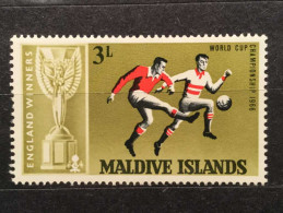 NEW RARE 1966 WORLD CUP MALDIVES STAMP PERFECT - 1966 – Angleterre