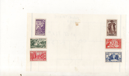 MAURITANIE 1937 N° 66 / 71 * - Unused Stamps