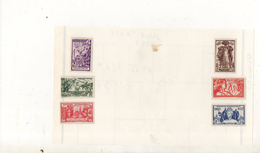 MAURITANIE 1937 N° 66 / 71 * - Neufs