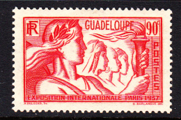 Guadeloupe MH Scott #152 90c 1937 Paris International Exposition Issue - Neufs
