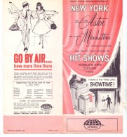 USA - NEW YORK CITY - ASTOR MANHATTAN Hotel, Werbeprospekt Zur World Fair 1965 - Cafes, Hotels & Restaurants