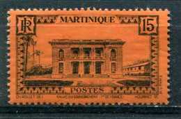Martinique 1933-38 - YT 138* - Neufs