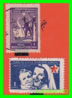TURQUIA  ( TURKEY  EUROPA ) 2 SELLOS AÑO 1942 - Used Stamps