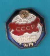 USSR Russia Population Census 1979 - Russie