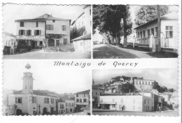 Montaigu-de-Quercy (82) - Multi Vues. Bon état, Correspondance Au Dos. - Montaigu De Quercy