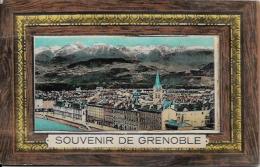 CPA Fantaisie à Système Dépliant Complet écrite Grenoble - A Systèmes