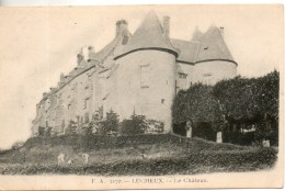 80. Lucheux. Le Chateau. Petite Dechirure à Droite - Lucheux