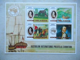 Y030 Cook - Inseln Block 145 Mnh Ausipex, James Cook - Cook