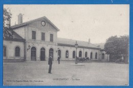 CPA - VOSGES - NEUFCHATEAU - LA GARE - Animation - éditeur Maison Des Magasins Réunis - Neufchateau