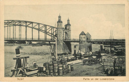 Allemagne - Germany - Ehemalige Dt  Gebiete - Ostpreussen - Bateaux - Tilsit - Partie An Der Luisenbrücke - Ostpreussen