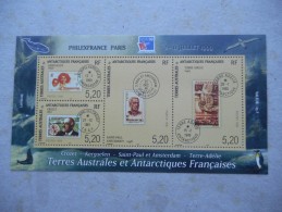 TAAF Franz Antarktis - Block 3, Bl.3 Mnh PHILEXFRANCE - Blocs-feuillets
