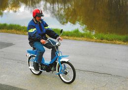 Motocyclette - Simson Mofa SL 1 S - Foto Thomas Böttger - Ein B.B.-Karte Aus Sachsen - CPM Non Circulée - Motos