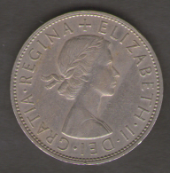 GRAN BRETAGNA HALF CROWN 1967 - Sao Tome En Principe