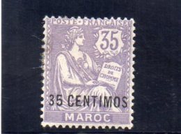 MAROC 1907-10 * PETITE MINCE - Neufs