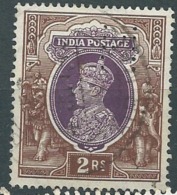 Indes Anglaise - Yvert N°156 Oblitéré  Perforé H   -    Ai21804 - 1936-47 King George VI