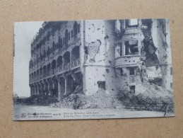 Ruines Ruins BELLE-VUE Hotel Côté Digue ( J. Revyn ) Oorlog 1914-18 / Anno 1925 ( Zie Foto´s Voor Details ) !! - Westende